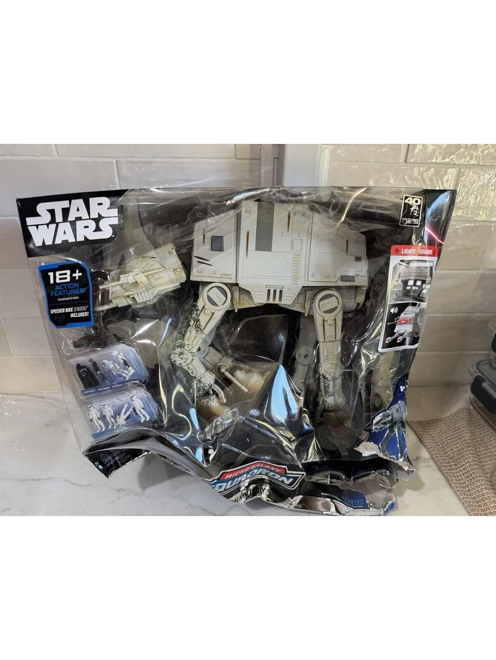 Star Wars Micro Galaxy Squadron AT-AT WALKER (ENDOR) #0090 40th